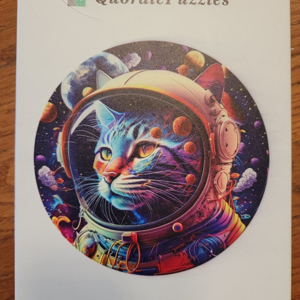 Astronaut Craft Bundle – Diamond Art, Keychains & Wooden Puzzle